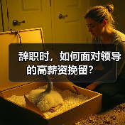 辞职时，如何面对领导的高薪资挽留？（图1）