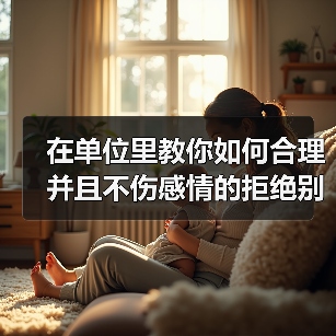 在单位里教你如何合理并且不伤感情的拒绝别人！（图2）